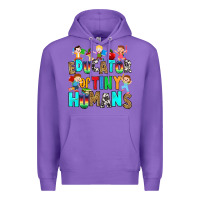 Purple Educator of tiny humans Premium Hoodie - RanaPortraitStore