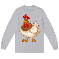 Moon Dust cute chicken Long Sleeve Tee - texasbilliewilder