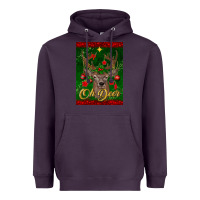 Plum oh deer car air freshener Heavyweight Hoodie - BundleAndBundleShop