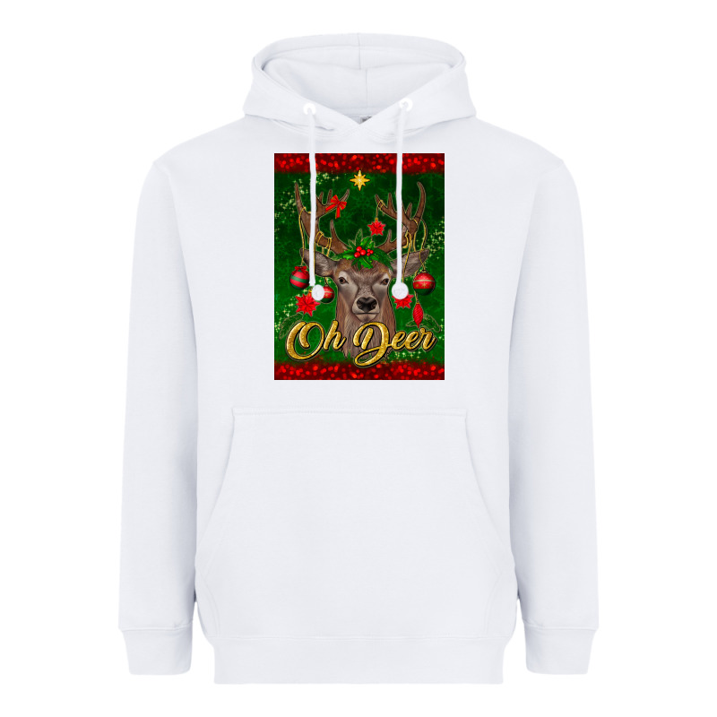 Oh Deer Car Air Freshener Heavyweight Hoodie by BundleAndBundleShop | Teevron