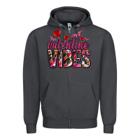 Smoke valentine vibes olivia Zipper Hoodie - OliviaCreatesArt