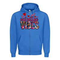 True Royal valentine vibes olivia Zipper Hoodie - OliviaCreatesArt