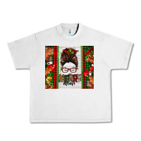 Lunar Rock Christmas merry mama messy bun Urban Heavy Tee - Jasminsmagicworld