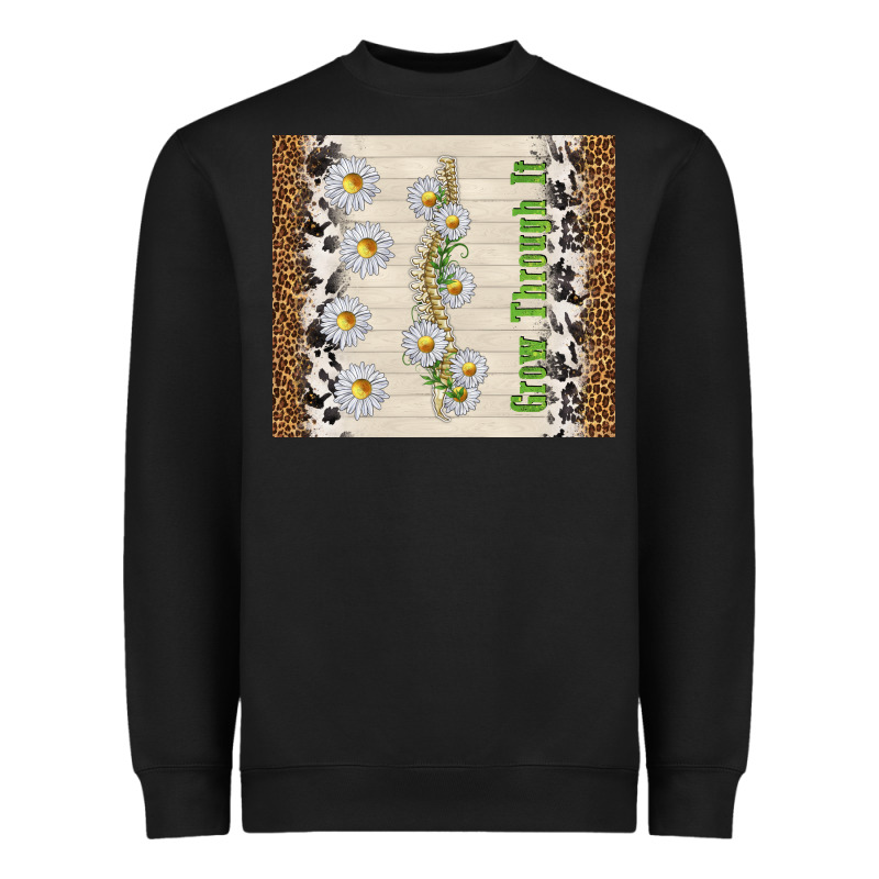 Grow Through It Heavyweight Sweatshirt by TumblerDesignByShophia | Teevron