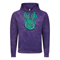 Cloud Purple gemstone rabbit Vintage Hoodie - Artiststas