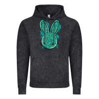 Vintage Black gemstone rabbit Vintage Hoodie - Artiststas