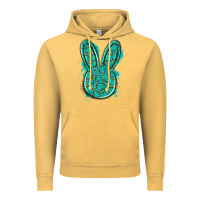 Vintage Mustard gemstone rabbit Vintage Hoodie - Artiststas
