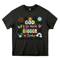 Asphalt god is so much bigger than malia Heavy Core Tee - MaliasSmallBusiness