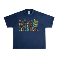 Navy faith is essential Urban Heavy Tee - JahusDesignShop