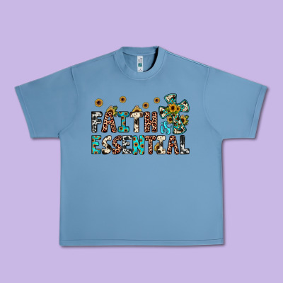 Faith Is Essential Urban Heavy Tee Designed By Jahusdesignshop