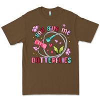 Cacao you give me butterflies Premium Tee - MaliasSmallBusiness