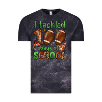 Cloud Black i tackled 100 days of school Vintage Tee - Artiststas