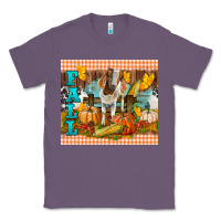 Lavender fall with baby goat Classic Tee - LillyAllenDesigns