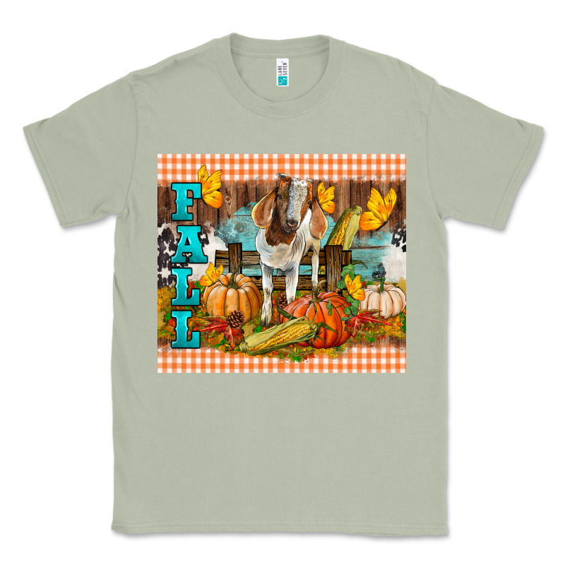 Fall With Baby Goat Classic Tee by LillyAllenDesigns | Teevron