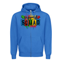 True Royal autism support squad Zipper Hoodie - OliviaCreatesArt