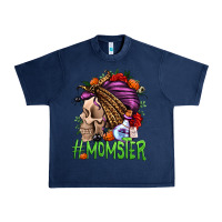 Navy momster halloween momlife Urban Heavy Tee - Jasminsmagicworld