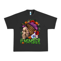 Pigment Black momster halloween momlife Urban Heavy Tee - Jasminsmagicworld