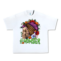 White momster halloween momlife Urban Heavy Tee - Jasminsmagicworld