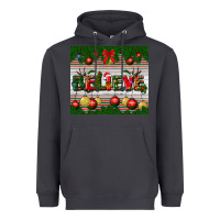 Smoke Christmas Believe Heavyweight Hoodie - BundleAndBundleShop