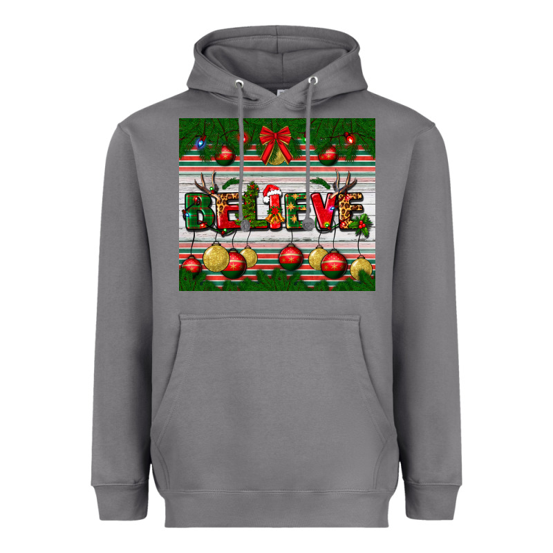 Christmas Believe Heavyweight Hoodie by BundleAndBundleShop | Teevron