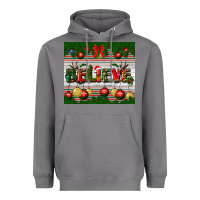 Storm Christmas Believe Heavyweight Hoodie - BundleAndBundleShop