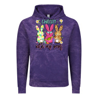 Cloud Purple chillin' with my peeps Vintage Hoodie - Artiststas