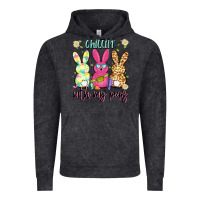 Vintage Black chillin' with my peeps Vintage Hoodie - Artiststas