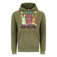 Vintage Olive chillin' with my peeps Vintage Hoodie - Artiststas