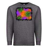 Charcoal Heather halloween stars background Premium Sweatshirt - BundleAndBundleShop