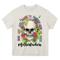 Cream not alive to please Heavy Core Tee - MaliasSmallBusiness