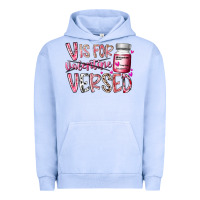 Pigment Grape Ice v is for valentine versed Urban Hoodie - RacoonDesign