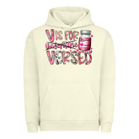 Pigment Pistachio v is for valentine versed Urban Hoodie - RacoonDesign
