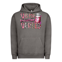 Pigment Tornado v is for valentine versed Urban Hoodie - RacoonDesign