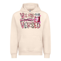 Sandshell v is for valentine versed Urban Hoodie - RacoonDesign