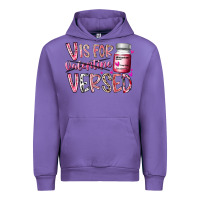 Tulip v is for valentine versed Urban Hoodie - RacoonDesign