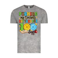 Cloud Rock pushing my teacher's buttons for 100 days Vintage Tee - Artiststas