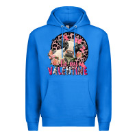 True Royal Be my Valentine Holstein Cow Valentine's Day Premium Hoodie - FaDigitalArtStudio