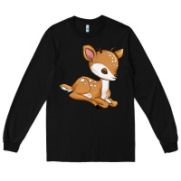 Black gazelle Long Sleeve Tee - texasbilliewilder