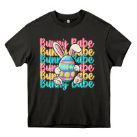 Asphalt bunny babe Heavy Core Tee - MaliasSmallBusiness