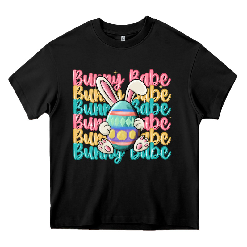Bunny Babe Heavy Core Tee by MaliasSmallBusiness | Teevron
