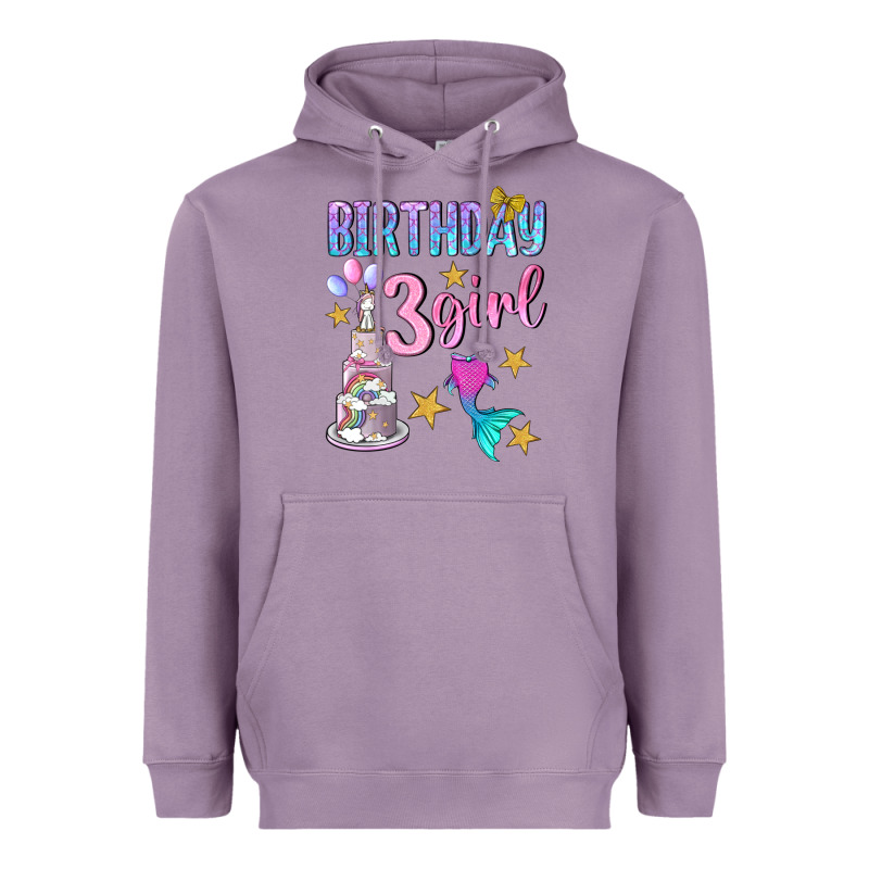 Birthday Girl 3 Heavyweight Hoodie by BundleAndBundleShop | Teevron