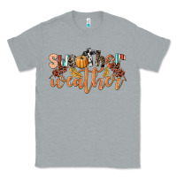 Heather Grey Sweather Weather Classic Tee - LillyAllenDesigns