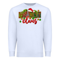 White christmas granny claus Premium Sweatshirt - FaDigitalArtStudio