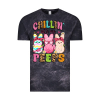Cloud Black chillin' with my peeps Vintage Tee - Artiststas