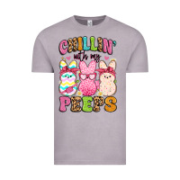 Vintage Zinc chillin' with my peeps Vintage Tee - Artiststas