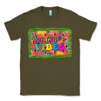 Army Green summer vibes watermelon Classic Tee - JahusDesignShop