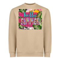 Mushroom hello summer with cowhide Heavyweight Sweatshirt - TumblerDesignByShophia