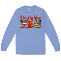 Colony Blue Firefighter Mom Long Sleeve Tee - texasbilliewilder