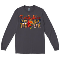 Smoke Firefighter Mom Long Sleeve Tee - texasbilliewilder