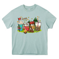 Arona camp coffee drink Heavy Core Tee - MaliasSmallBusiness